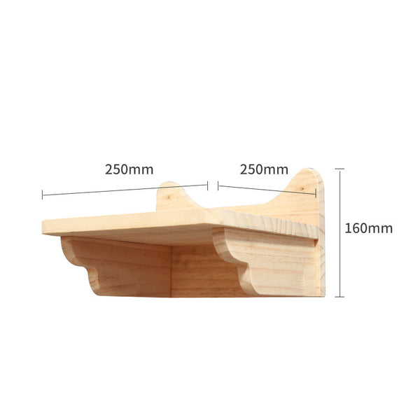 Percorso a parete per gatti in legno – Moduli componibili