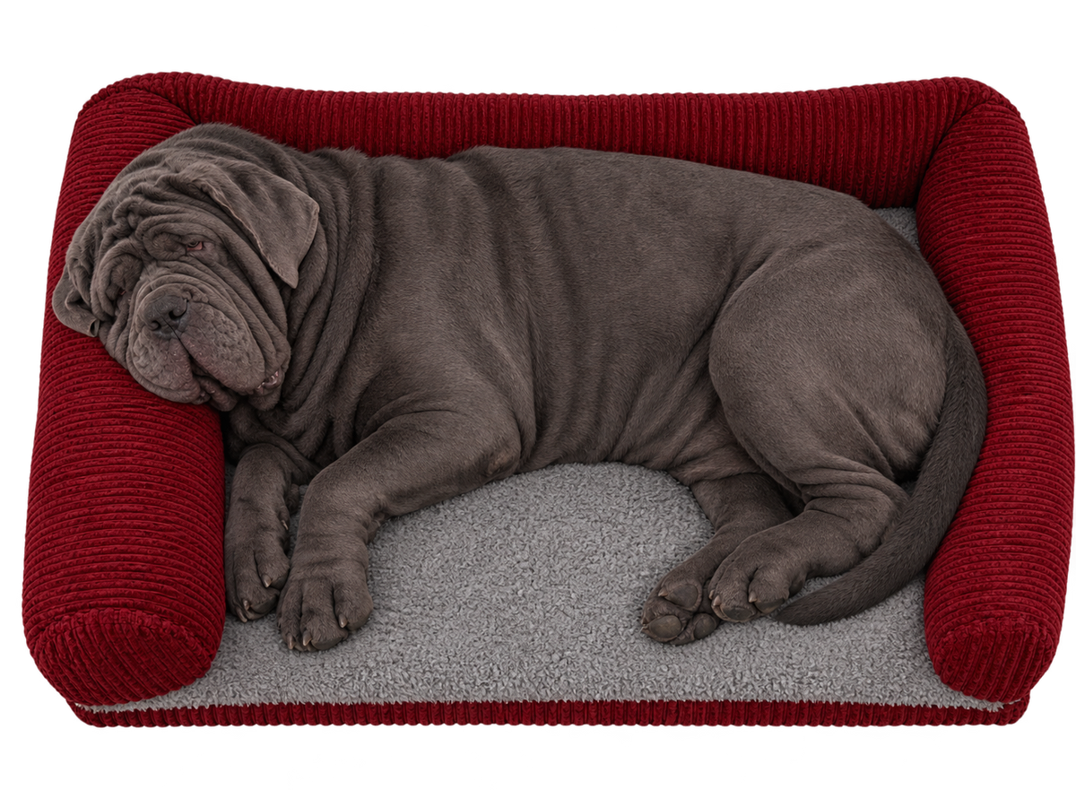 CORDUROY Sofa Bed for dogs -Extra Large Comfort