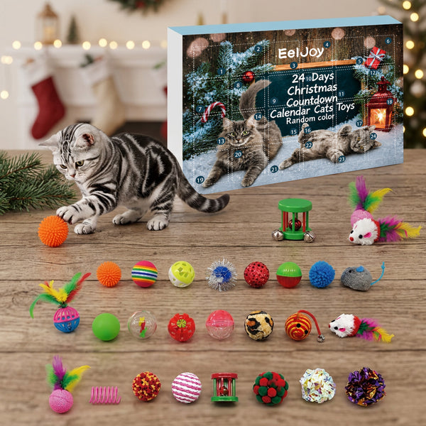 EelJoy – Calendario dell’Avvento con giochi per gatti